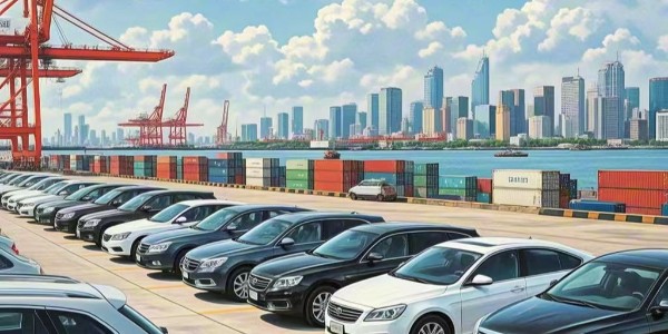 上海外港口岸汽车出口10个月超百万辆