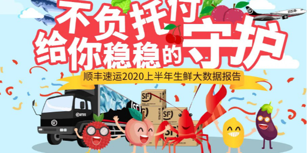 顺丰发布生鲜大数据报告：上半年共送出近2.5亿件快递